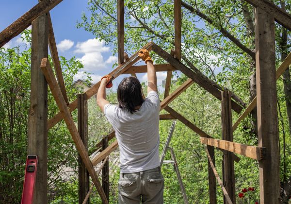 Wood Pergola Repair in Strongsville
